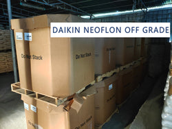 We purchase all kinds off grade resin Daikin Neoflon/Polyflon PTFE/FEP/PFA/ETFE/PCTFE