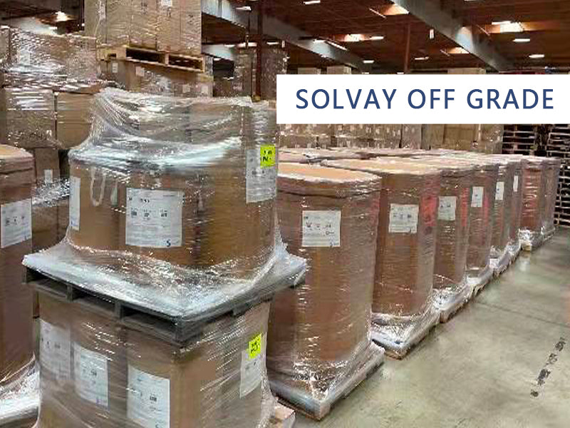 We purchase off grade resin Solvay Solef/Halar/Udel/Radel/Amodel ，ETFE PVDF PFA FEP ECTFE PEEK PSU PPSU PES PPA PAI